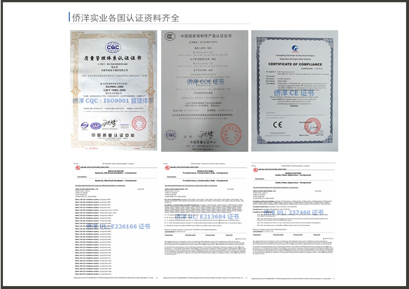 侨洋实业,认证齐全 侨洋实业,认证齐全