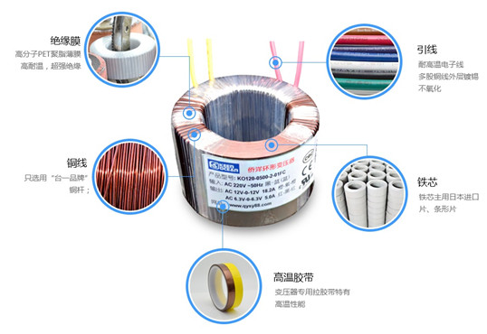 侨洋环形变压器——1000家全球知名品牌共同见证 侨洋环形变压器——1000家全球知名品牌共同见证